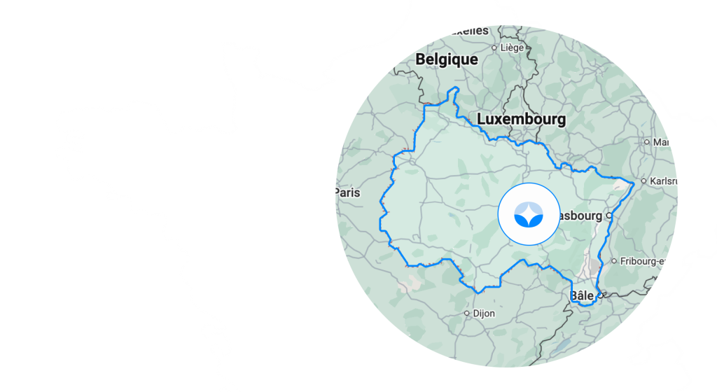 Carte du Grand-Est